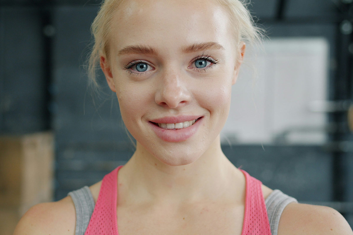 Fitness coach Sarah